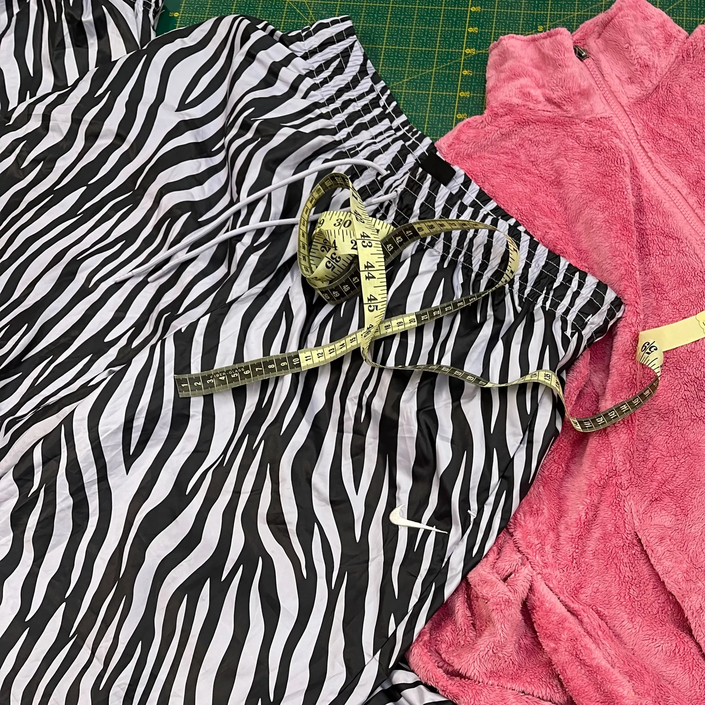 Boss Up Zebra Puffer Bag