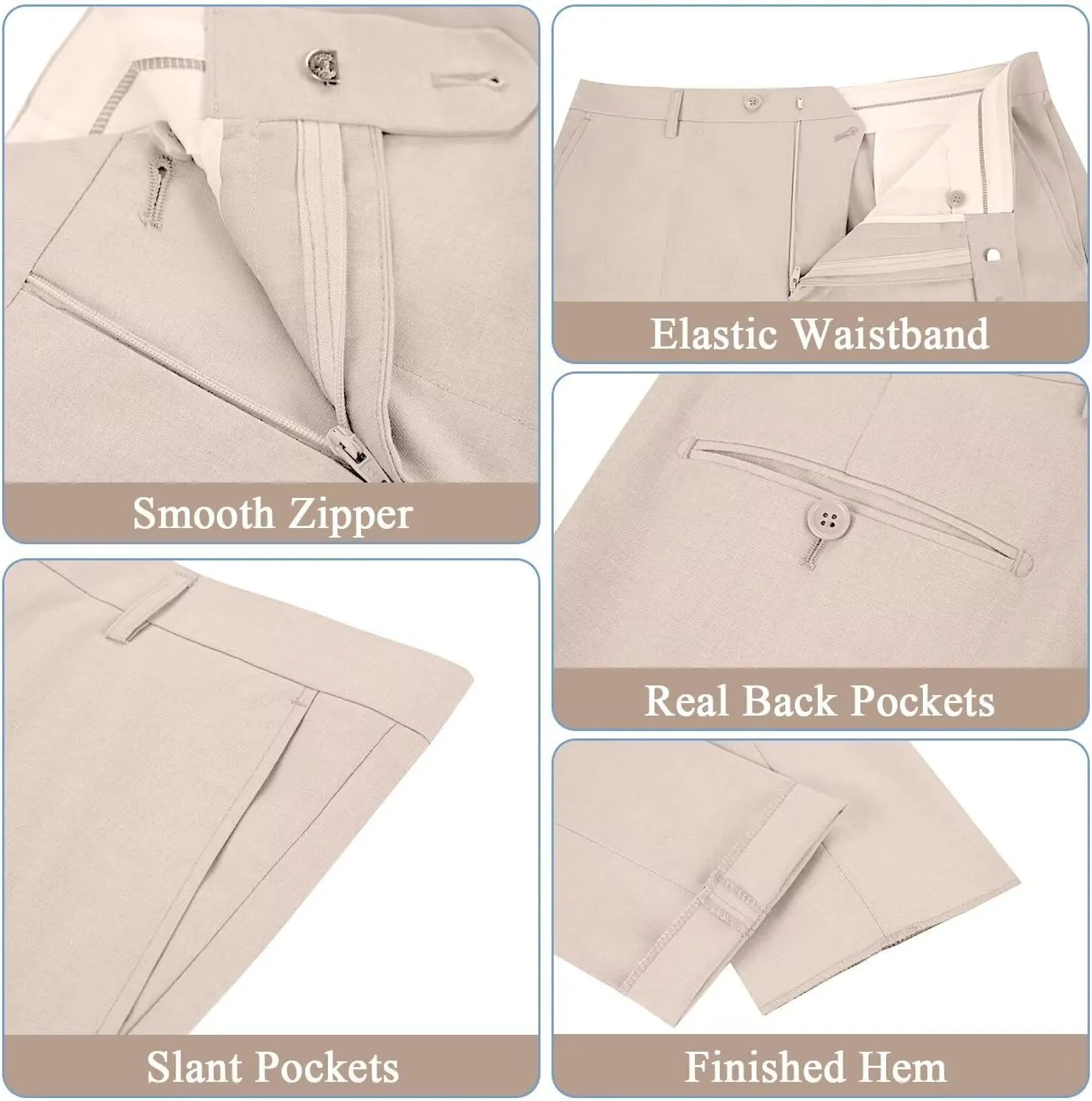 Mens Suits 3 Piece Slim Fit Double Breasted Suit Business Wedding Prom Tuxedo Solid Blazer Vest Pants Set