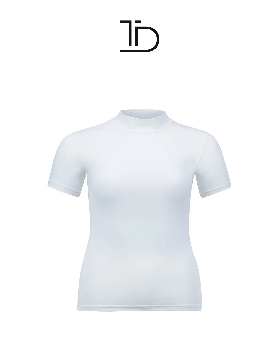 Mock Neck Bodysuits with Sleeves