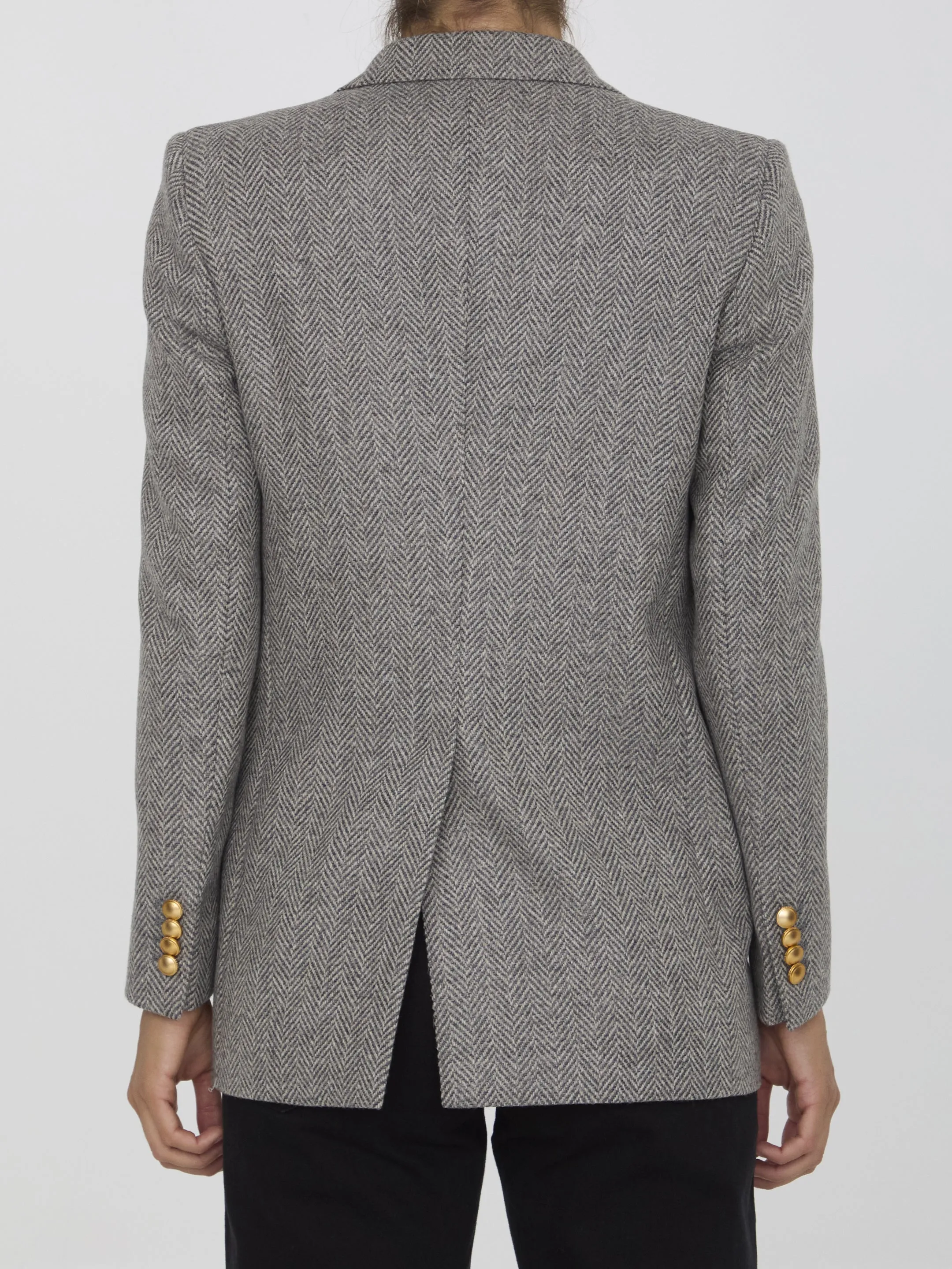 Tagliatore Berta Jacket in Gray