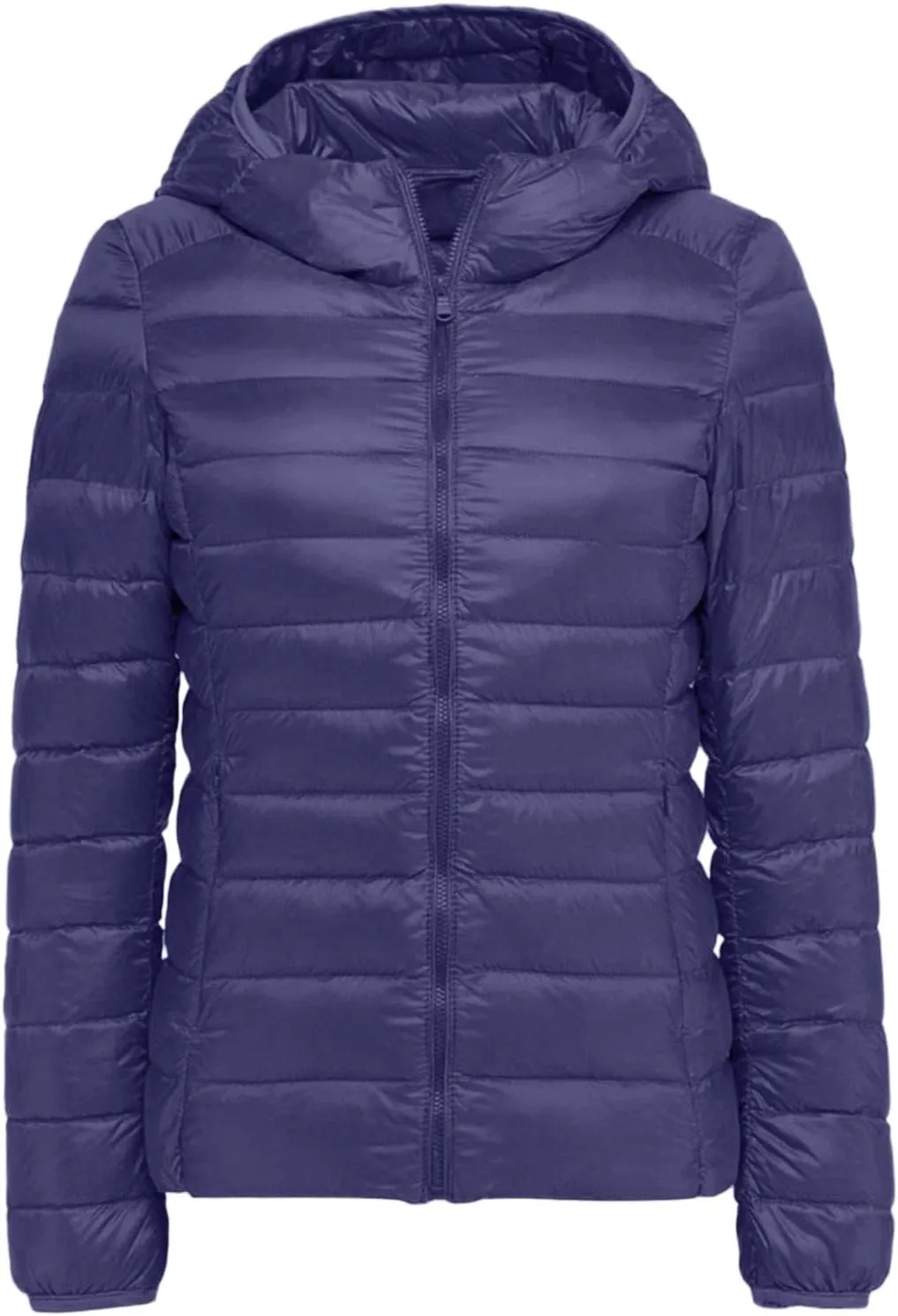 Women Coats Winter Packable Puffer Jacket Down Puffy Coat Hooded Zip Lightweight Warm Bubble Jackets Short 2024 Fall