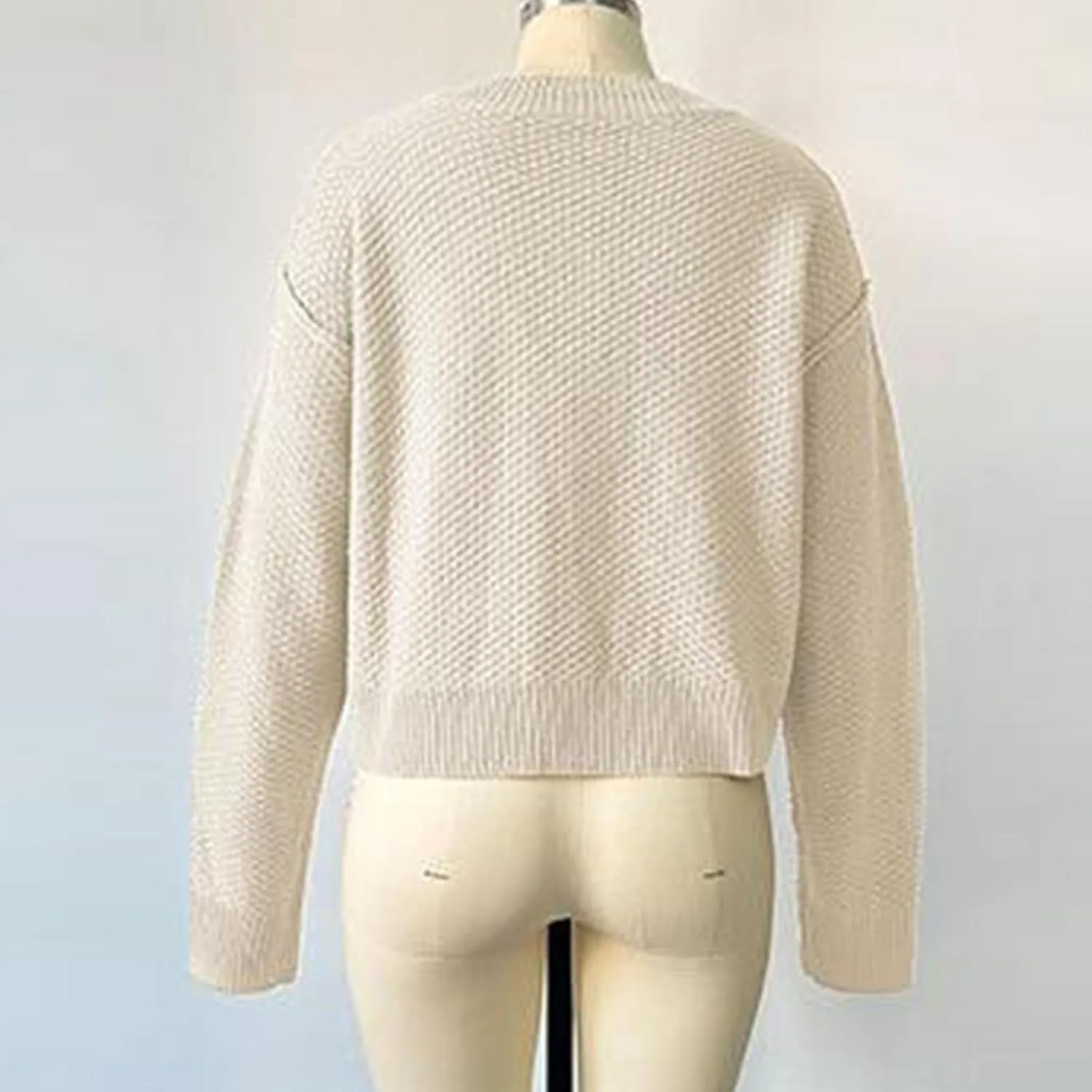 Women's Fashion Casual Cardigan Sweater Open Front Long Sleeve Chunky Knit Cardigans Sweaters Outerwear Knitwer Coats